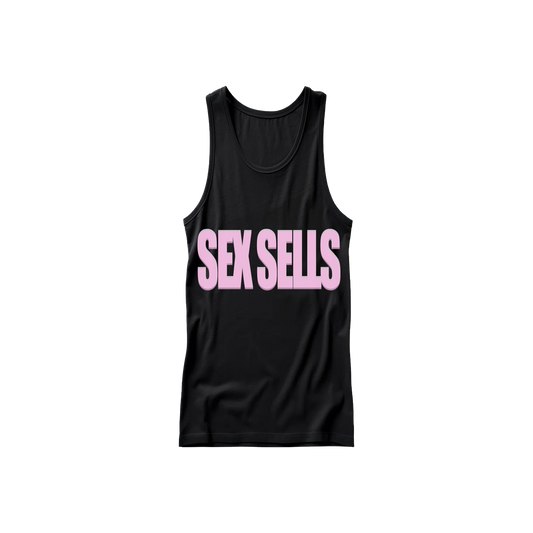 PINK ON BLACK TANK